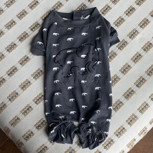 Ivory Ella dog jammies EUC